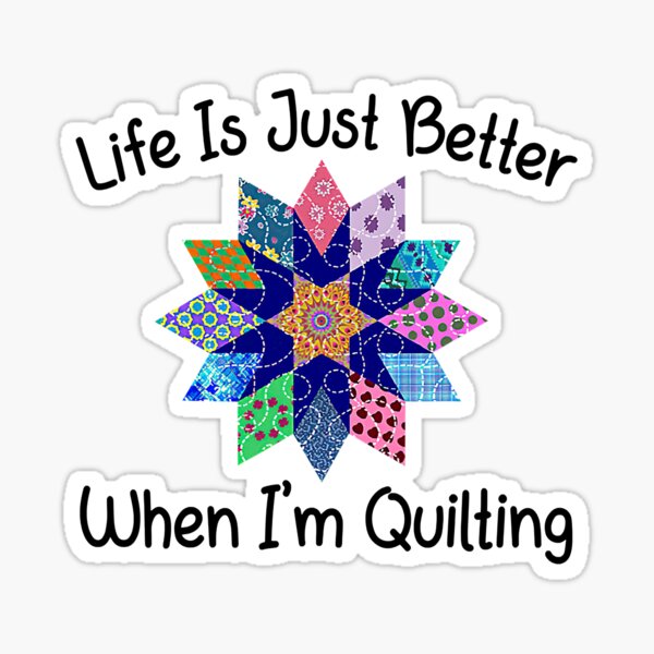 Funny Quilting Gifts - When Life Throws You Scraps Make A Quilt