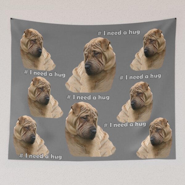 Item preview, Shar Pei puppy designed and sold by Millysuewood.