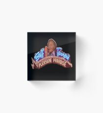 " I just wanna say one thing.....God Bless America!" Acrylic Block