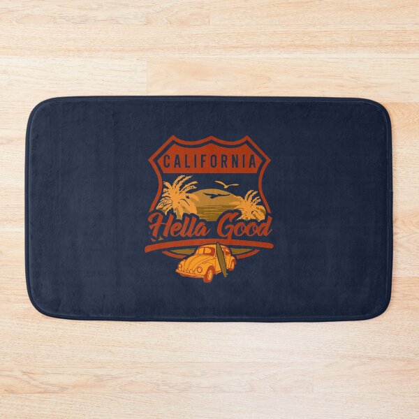 Item preview, California Hella Good Surfing at Sunset Tee designed and sold by BibrasNatkho.