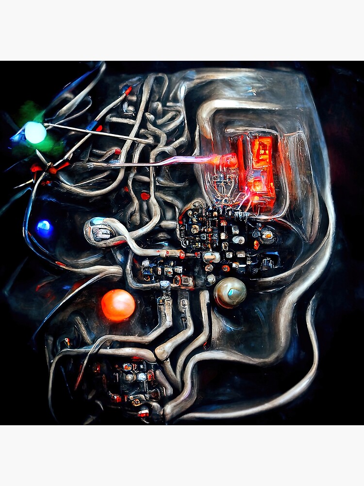 Póster for Sale con la obra «Cerebro positrónico» de ErianAndre | Redbubble