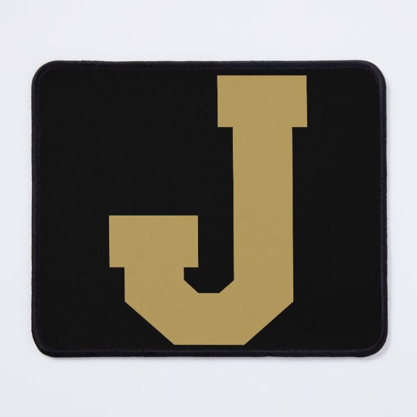 Item preview, Alphabet, Gold J, Sports letter J designed and sold by TheCultStuff.