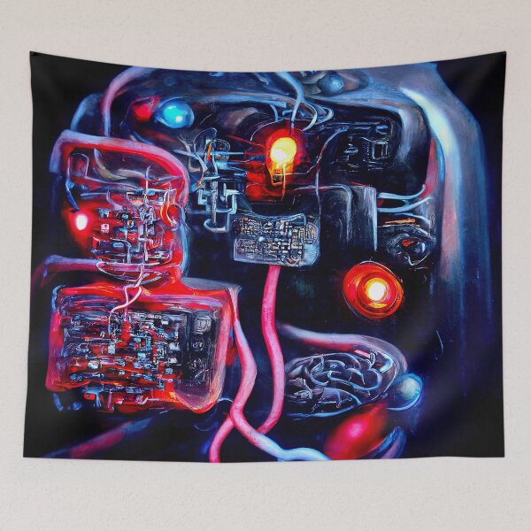 Item preview, Positronic Brain designed and sold by AM FineArtPrints.