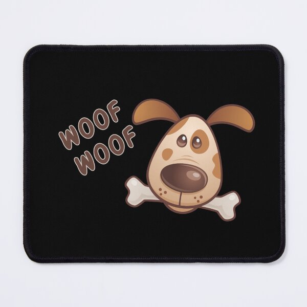 Item preview, Woof Woof (dog face) designed and sold by Nesro34.