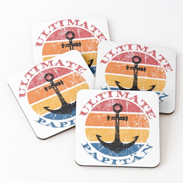 Item preview, Lords Papitan | Papa and Captain Funny Retro Anchor Father's Day designed and sold by STORHAMIDO.