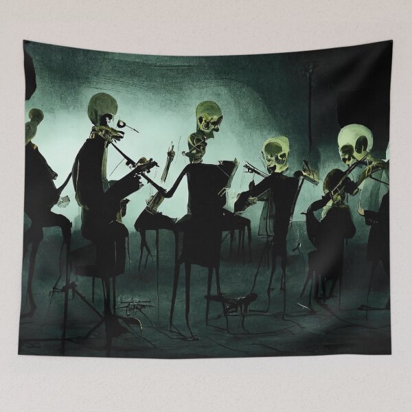 Item preview, The Skeleton Orchestra designed and sold by AM FineArtPrints.
