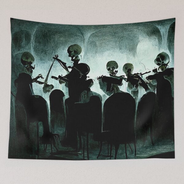 Item preview, The Skeleton Orchestra designed and sold by AM FineArtPrints.
