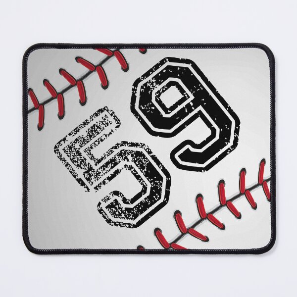 Item preview, Baseball ball number 59, fifty nine designed and sold by TheCultStuff.