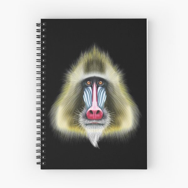 Item preview, Illustrated portrait of Mandrill monkey.  designed and sold by messer16.