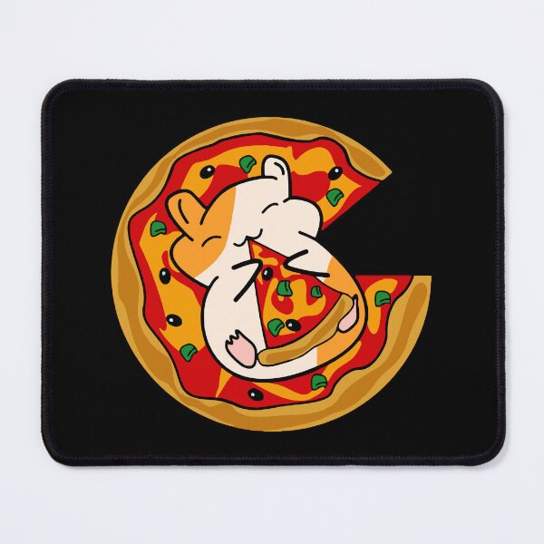 Item preview, Hamster Eating Pizza designed and sold by FerrenSmall.