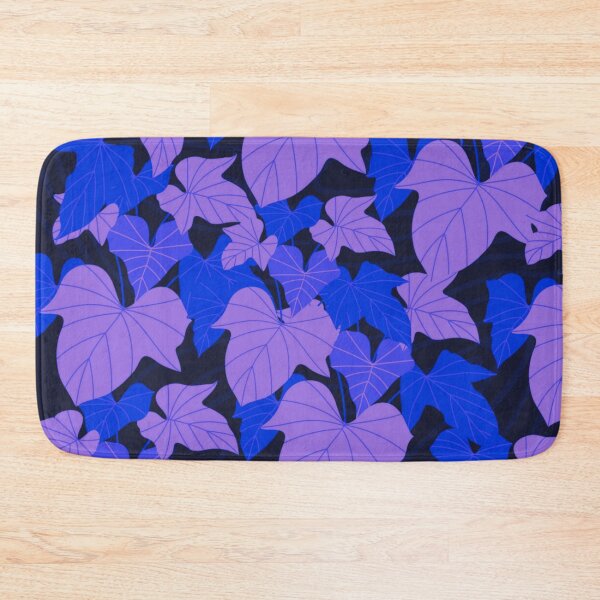 Item preview, Purple Tropical Philodendron Leaves Pattern designed and sold by GraphicsClub.