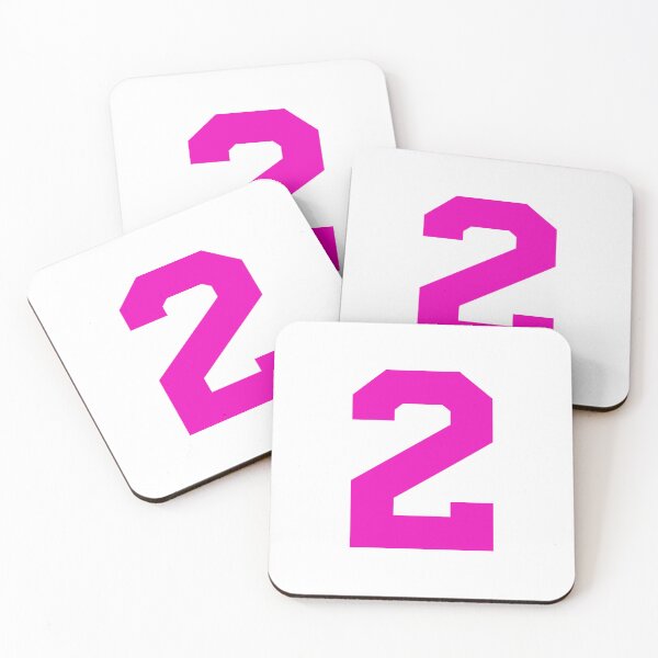 Item preview, Number 2, Pink two, Sports number 2 designed and sold by TheCultStuff.