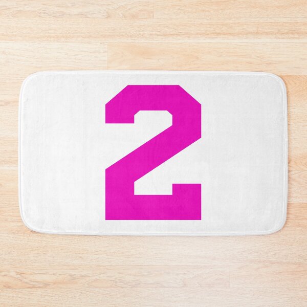 Item preview, Number 2, Pink two, Sports number 2 designed and sold by TheCultStuff.