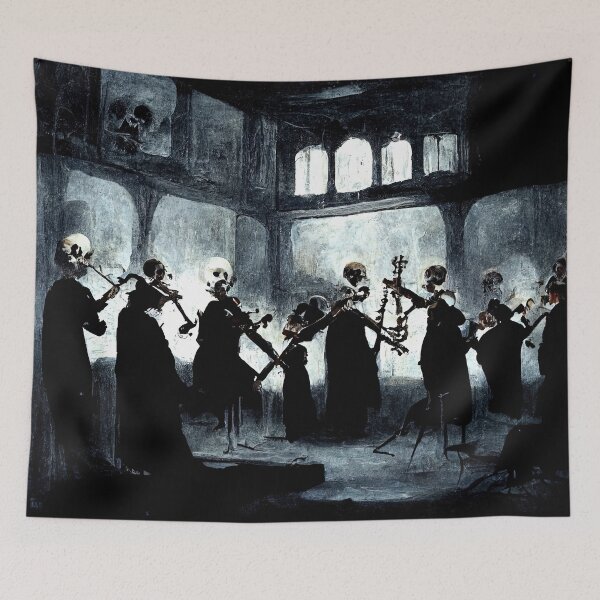 Item preview, The Skeleton Orchestra designed and sold by AM FineArtPrints.