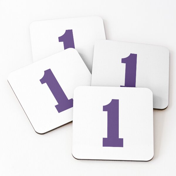 Item preview, Number 1, Purple one, Sports number 1 designed and sold by TheCultStuff.