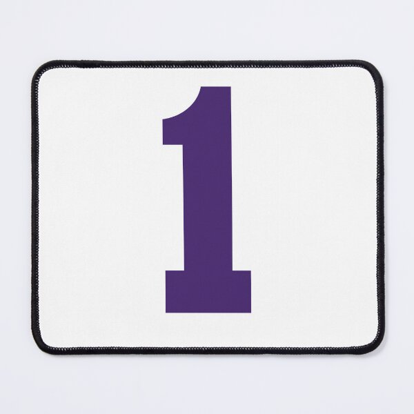 Item preview, Number 1, Purple one, Sports number 1 designed and sold by TheCultStuff.