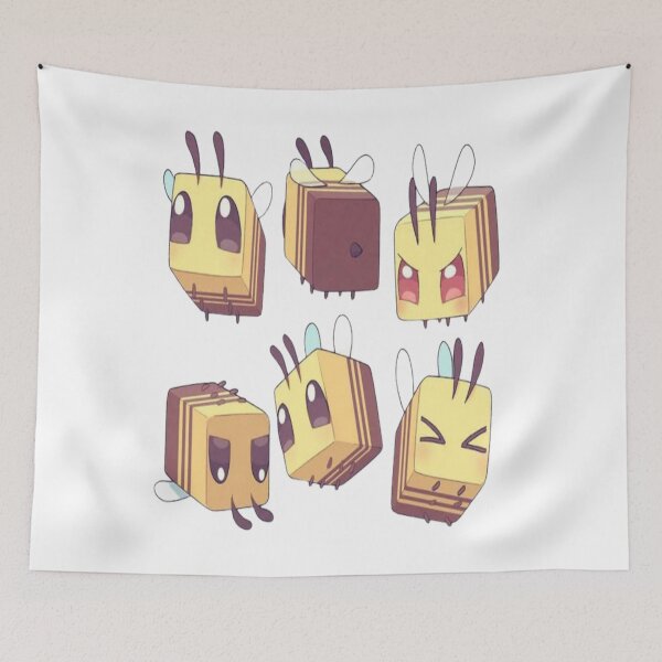 Item preview, honey bees minecraft skin pack of 6 designed and sold by Fineshopify.