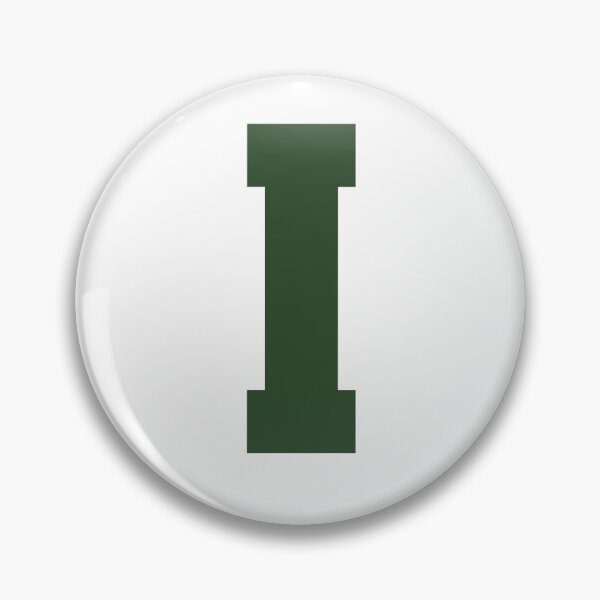 Item preview, Alphabet, Green I, Sports letter I designed and sold by TheCultStuff.