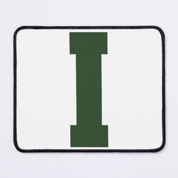 Item preview, Alphabet, Green I, Sports letter I designed and sold by TheCultStuff.