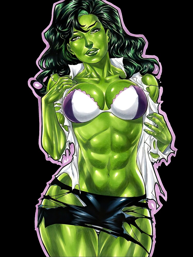 She-Hulk Sexy Girl Art Board Print for Sale by DonnellHoux