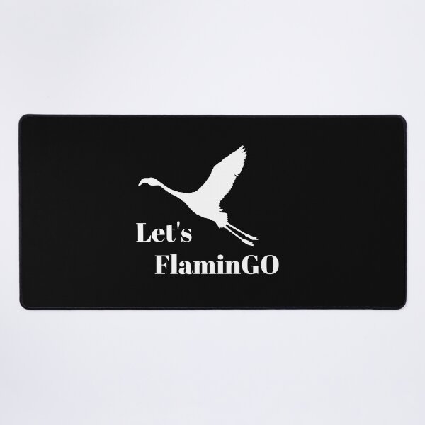 Item preview, Let's FlaminGO flamingo pun designed and sold by ray-designs-.