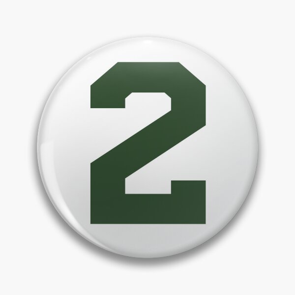 Item preview, Number 2, Dark green two, Sports number 2 designed and sold by TheCultStuff.