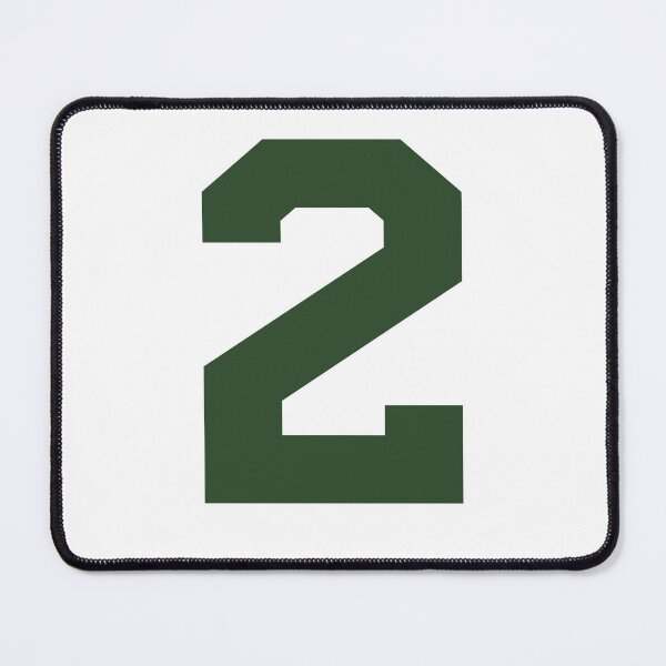 Item preview, Number 2, Dark green two, Sports number 2 designed and sold by TheCultStuff.