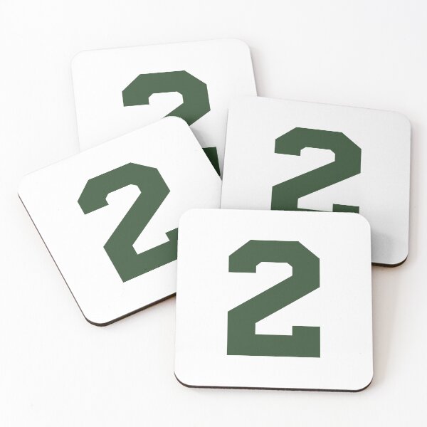 Item preview, Number 2, Dark green two, Sports number 2 designed and sold by TheCultStuff.