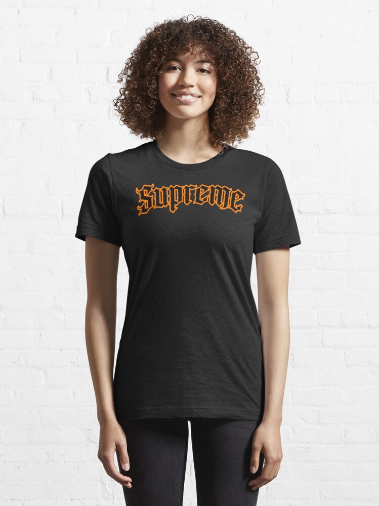 the supreme old English Tri-blen | Essential T-Shirt