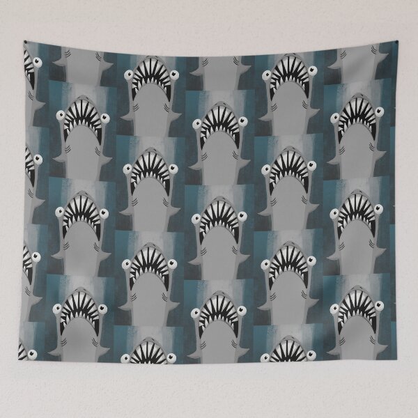 Item preview, Anxiety riddled shark designed and sold by Matt Corrigan.