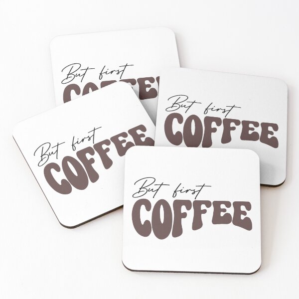 Item preview, But first, Coffee! designed and sold by iconicus-design.