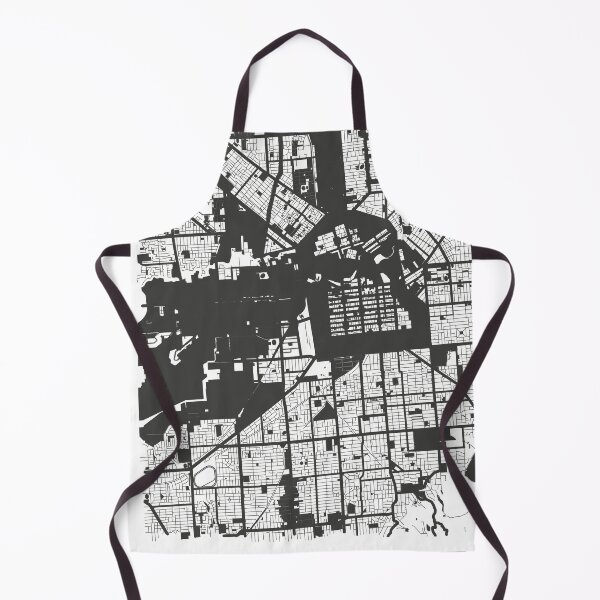 Item preview, Adelaide Map Art Black white Australia designed and sold by EpicMaps.