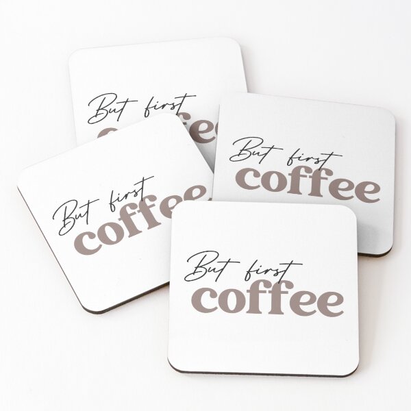Item preview, … But first, Coffee! designed and sold by iconicus-design.