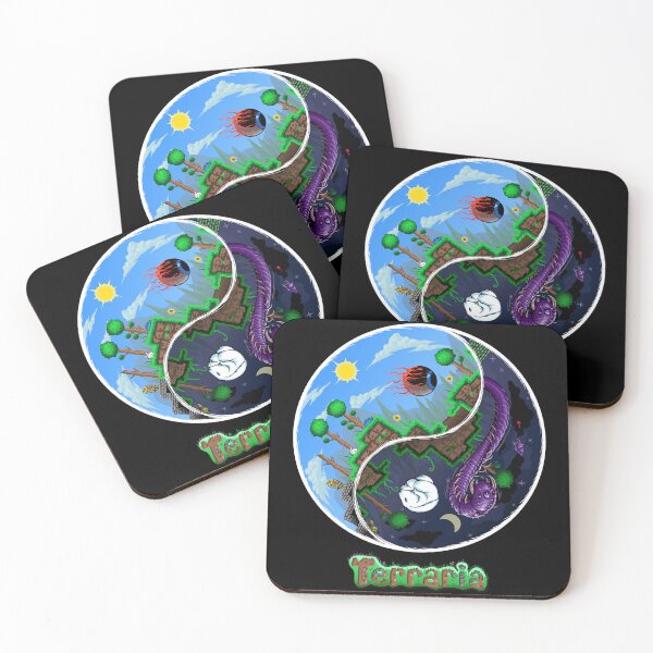 Item preview, Birthday Gift Terraria Game Night And Day Horror Design Retro Wave designed and sold by Edenonadorris.