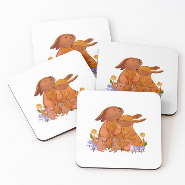 Item preview, A little world of loving rabbits designed and sold by Sandra  EVELYN.