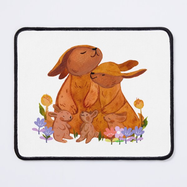 Item preview, A little world of loving rabbits designed and sold by Sandra  EVELYN.
