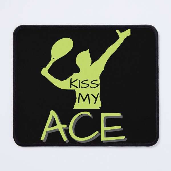Item preview, Tennis Funny Quote Kiss My Ace Sticker designed and sold by contawana1s.