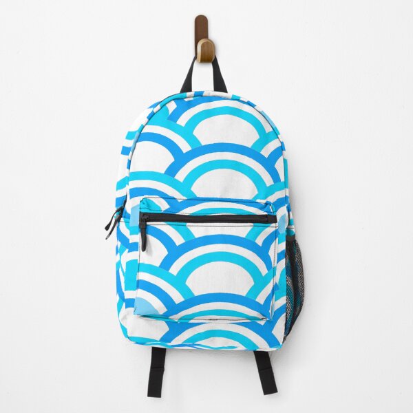 Item preview, Japanese Seamless Blue Wave Pattern designed and sold by Uday24.