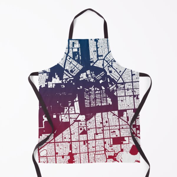 Item preview, Adelaide Map Art Pink Blue Australia designed and sold by EpicMaps.