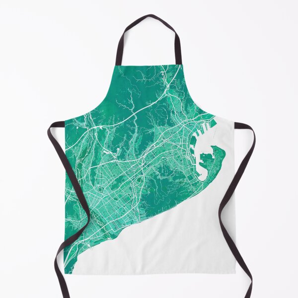 Item preview, Shizuoka City Map of Japan - Watercolor designed and sold by deMAP.