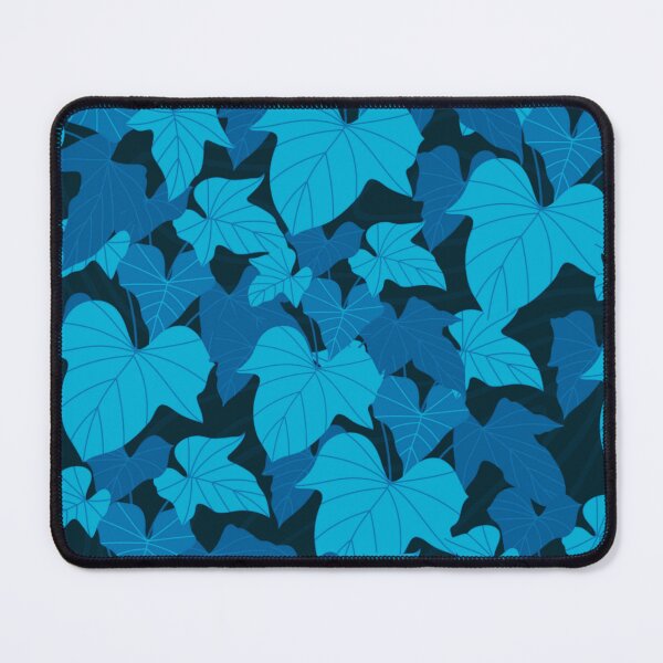 Item preview, Cyan Tropical Philodendron Leaves Pattern designed and sold by GraphicsClub.