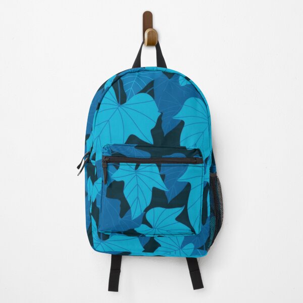 Item preview, Cyan Tropical Philodendron Leaves Pattern designed and sold by GraphicsClub.