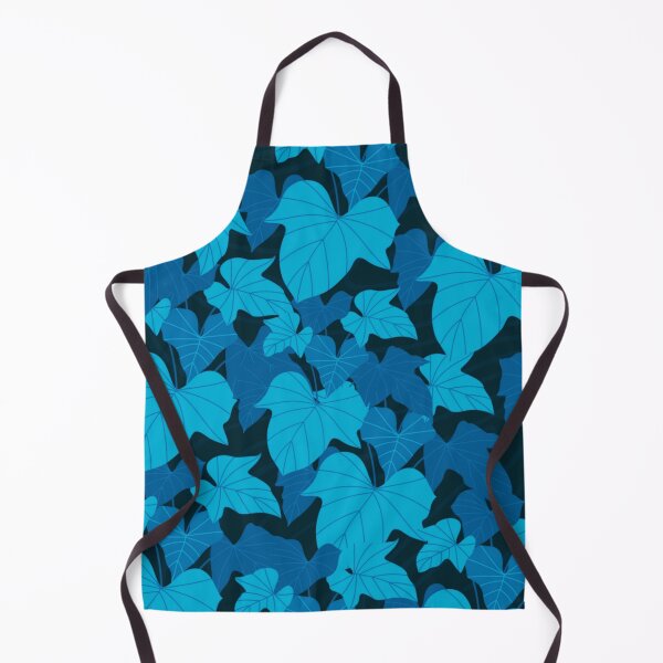 Item preview, Cyan Tropical Philodendron Leaves Pattern designed and sold by GraphicsClub.