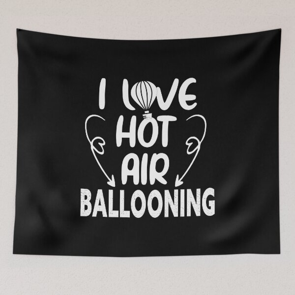 Item preview, I Love Hot Air Balloning designed and sold by Luna1Shop.
