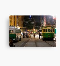 Mr Spielberg's Flinders St Canvas Print