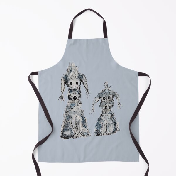 Item preview, Two Curly Cute Dogs, Bedlington Terrier Dog designed and sold by The Quaint and Quirky.