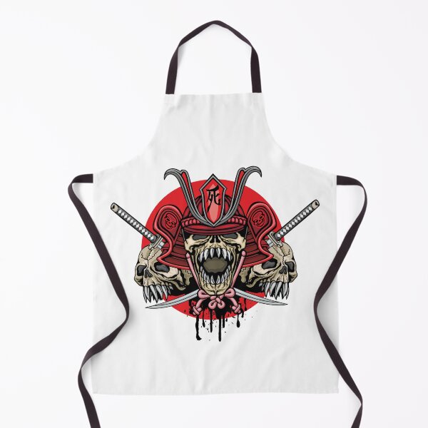 Item preview, samurai skull designed and sold by amid999.