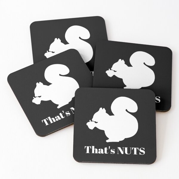 Item preview, That's NUTS squirrel pun designed and sold by ray-designs-.
