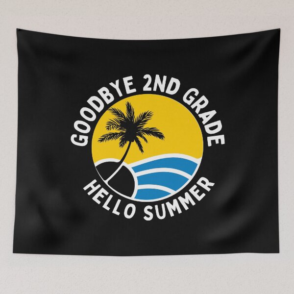 Item preview, Funny Quote For Last Day Of School: Goodbye 2nd Grade Hello Summer designed and sold by AmeliaStore1.