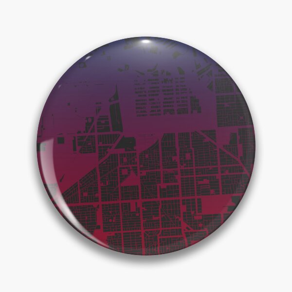 Item preview, Adelaide Map Art Pink Blue Australia designed and sold by EpicMaps.